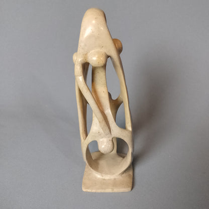 Vintage African Family Soapstone Sculpture