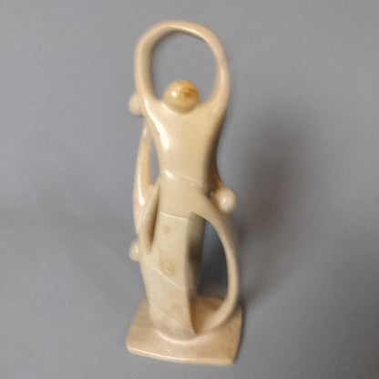 Vintage African Family Soapstone Sculpture