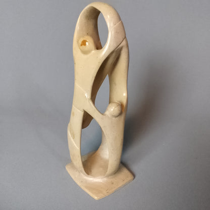 Vintage African Family Soapstone Sculpture