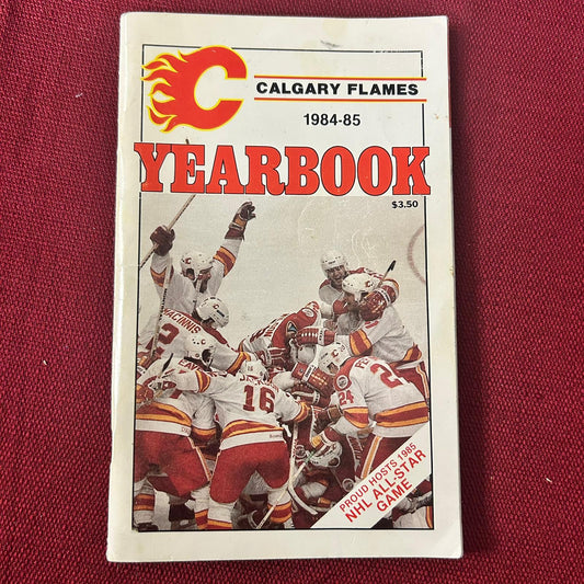 Calgary Flames Yearbook 1985