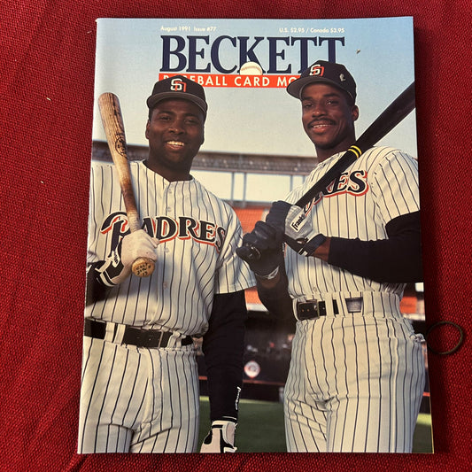 Beckett Baseball magazine 1991