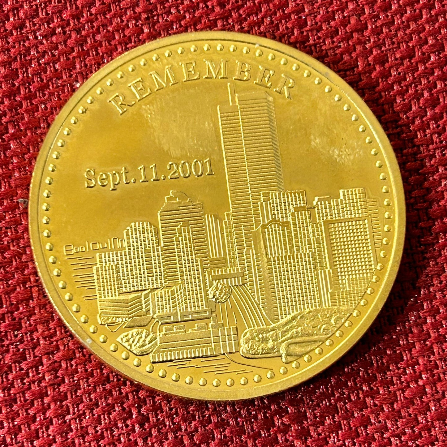 Remember Sep 11, 2001, commemorative coin